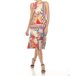 Johnny Was Rachel May Floral Easy Fit Tank Dress Size Small